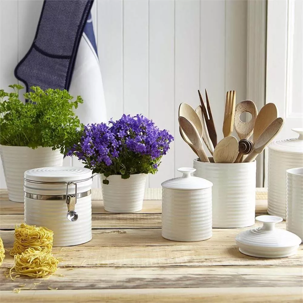 Sophie Conran for Portmeirion White Large Storage Jar 16cm
